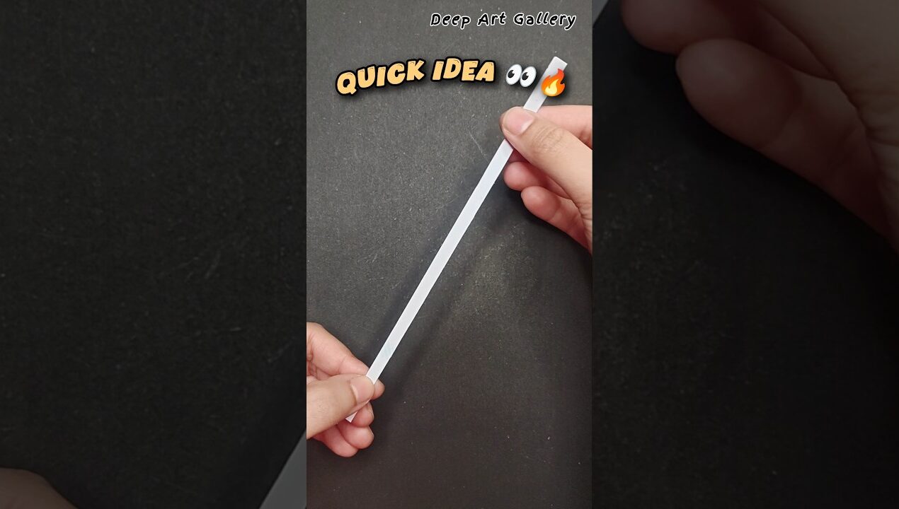 Quick Idea 👀🔥 #shorts #viral #viralshorts #art #shortsfeed #youtubeshorts #ytshorts #ideas #diy