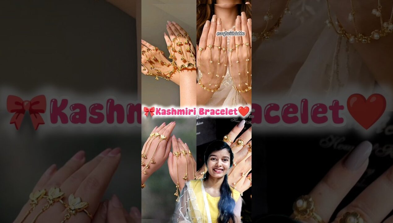 Diy Kashmiri Bracelet😱/#shorts /#craftwithdabbu /#bracelet /#trendingnow /#youtubepartner