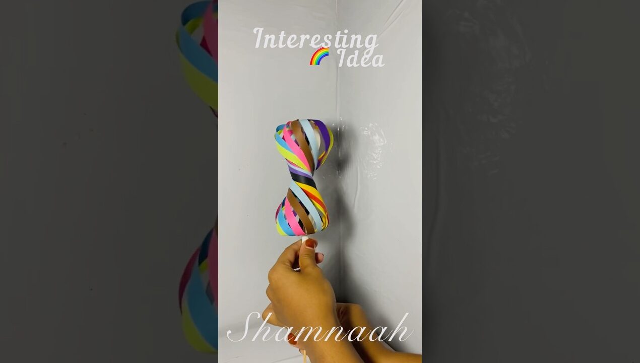 Diy a interesting idea 🌈✨#shorts | CRAFT & DRAW by shamnaah |