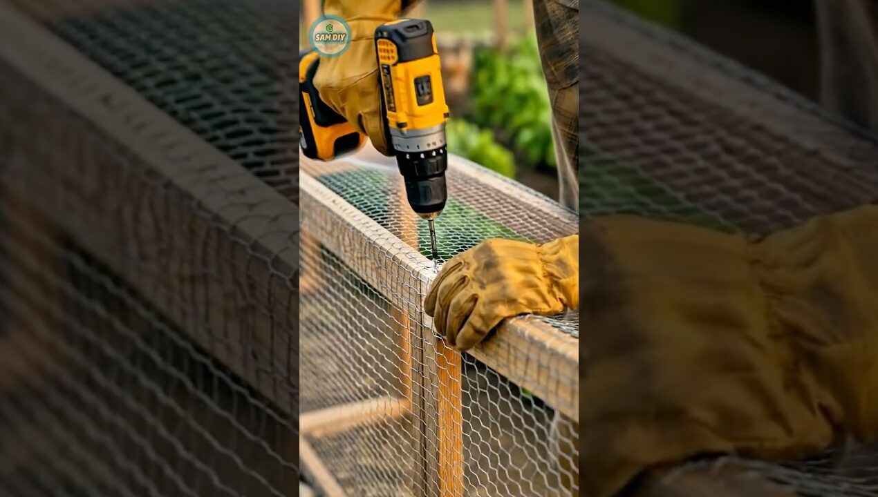 Transform Your Yard DIY Chicken Pathway & Veggie Garden #diy #ideas