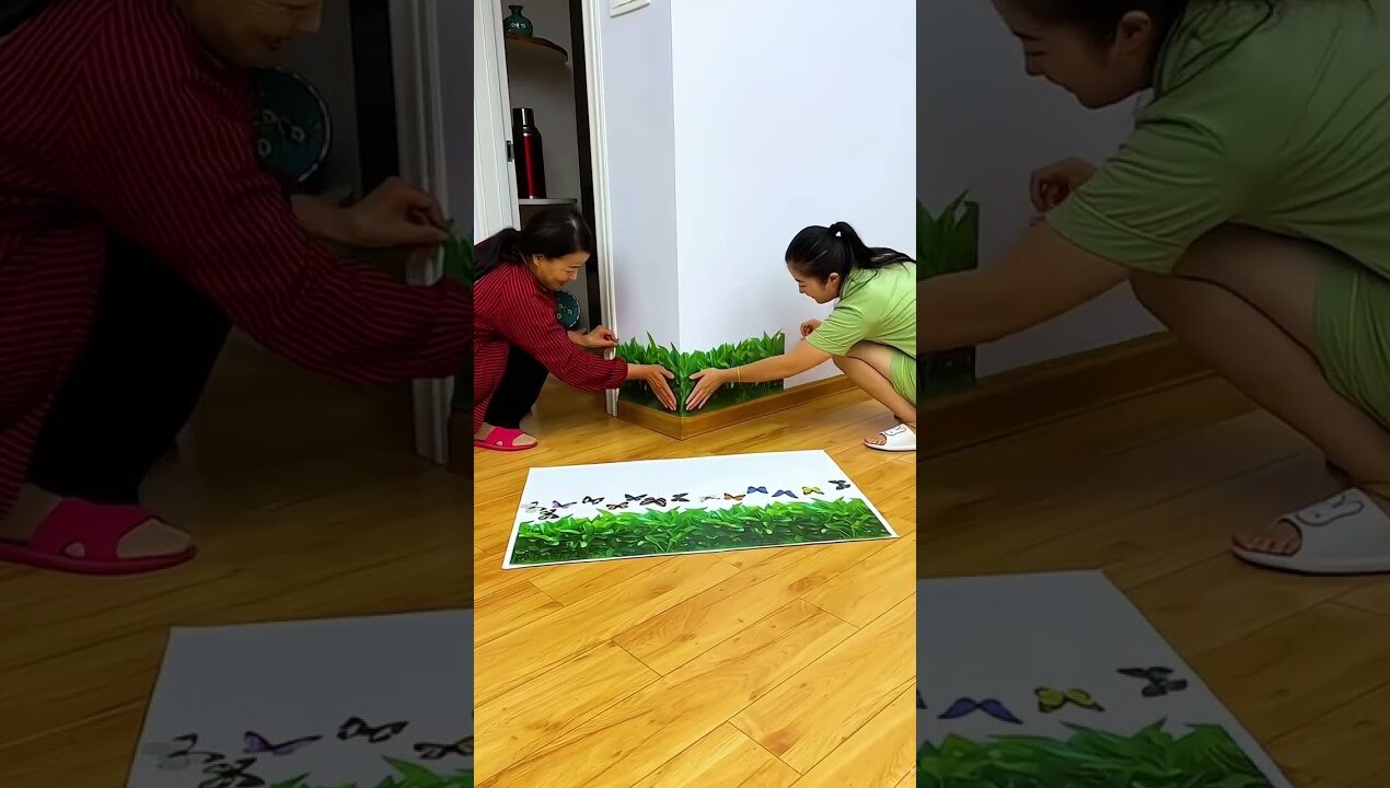 Baseboard Decorative Paintings That Look SUPER LUXURY 😱 | Easy Wall Upgrade Ideas