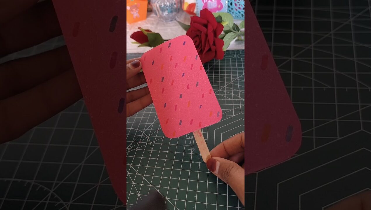 Easy 🤤ice cream card ideas paper #shorts #diy #craft