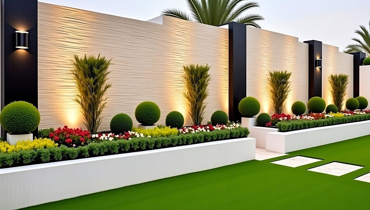 200 NEW Garden Fence Designs & Backyard Garden Wall Ideas 2026 | Modern Home Exterior Design Trends