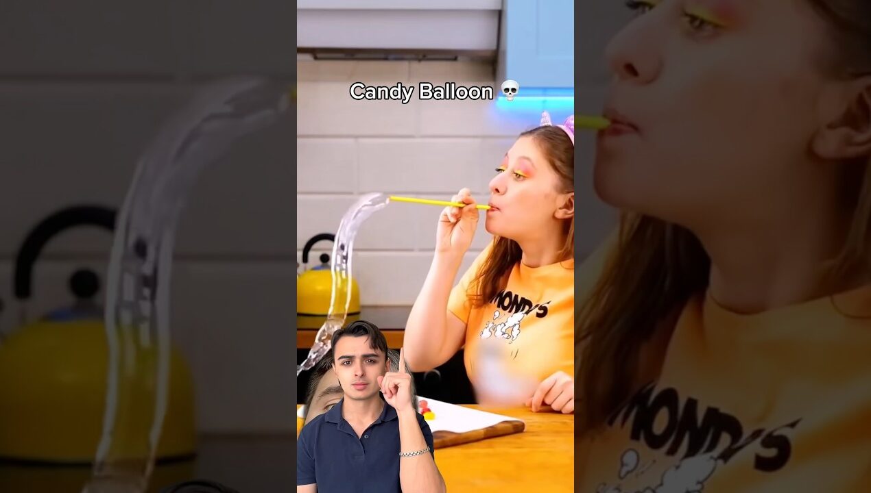 Can You Make a BALLOON from CANDY? 🎈🍬 #shorts #lifehacks #diy #candy
