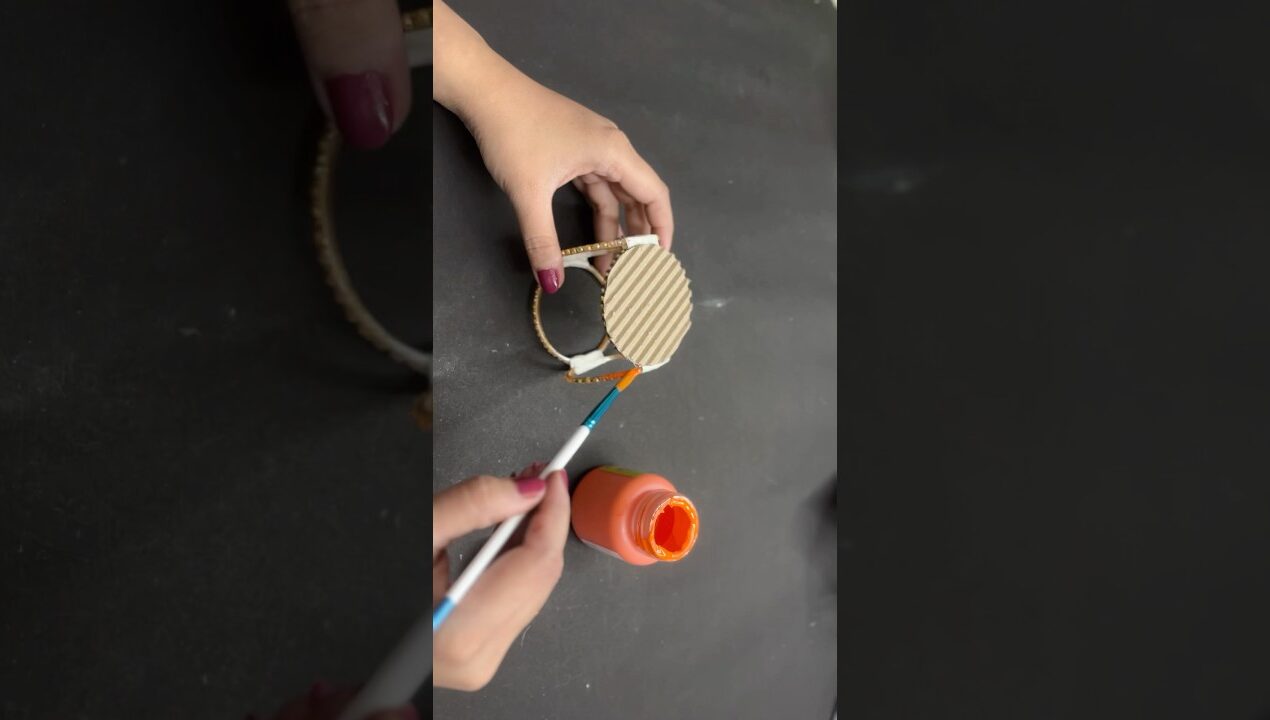 Waste Bangles Craft Ideas #banglescraft #bestoutofwaste #diyaholder #shorts #ytshorts #shortsfeed