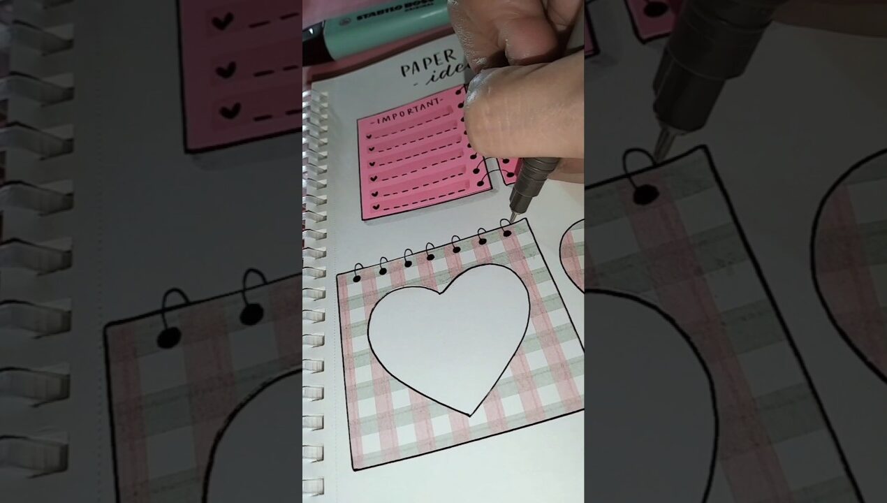 Sticky Notes Idea #shorts #stickynotes #papernotes #paper #artandcraft #ideas #diy