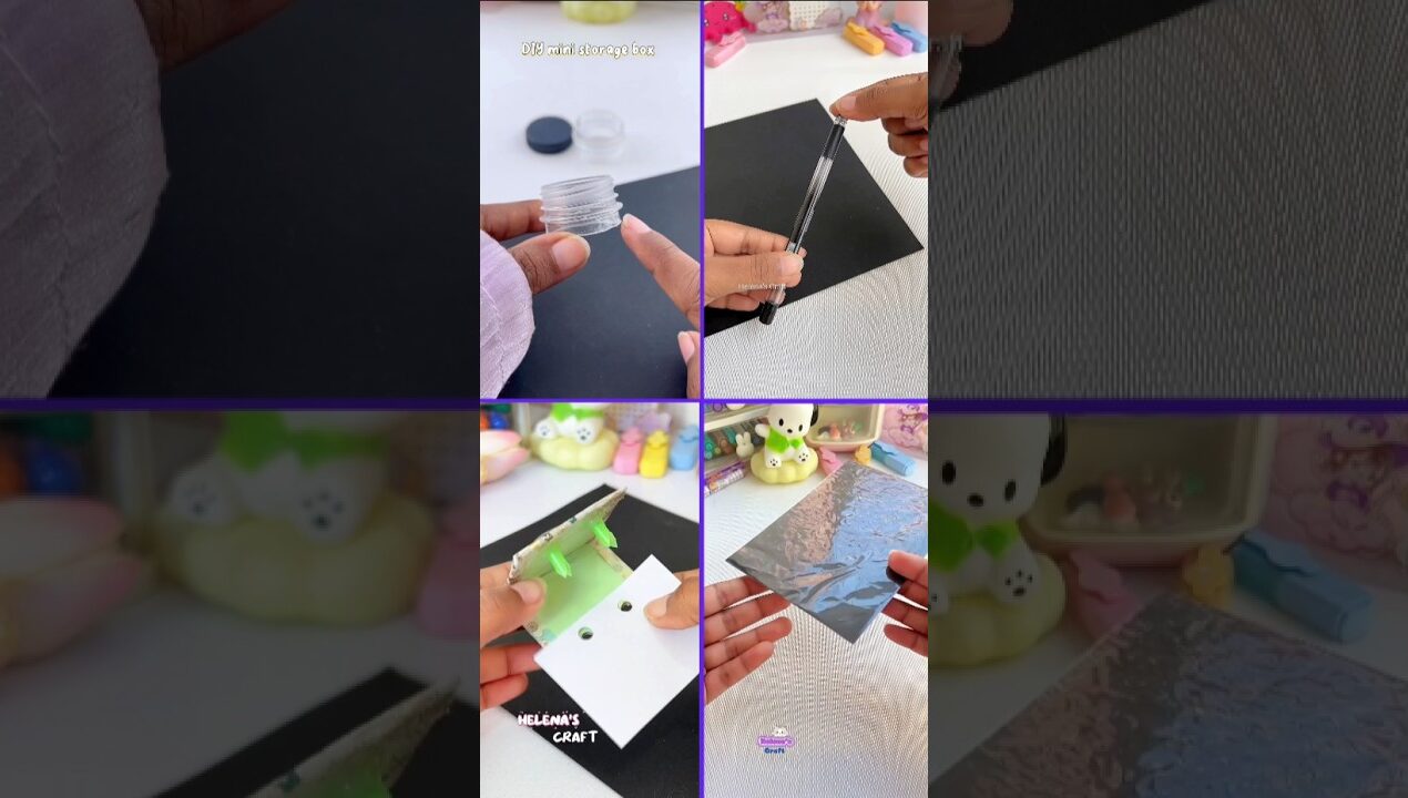 4 Creative Craft Ideas 🤩 #diy #shorts #craft #helenascraft #diyideas