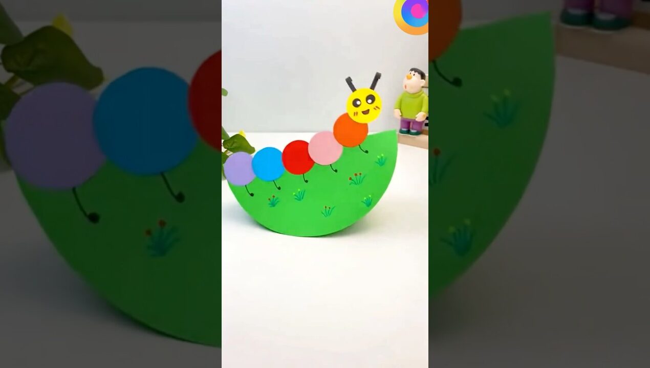 Easy paper craft ideas for kids | DIY craft #viral #trending #shorts #ytshorts