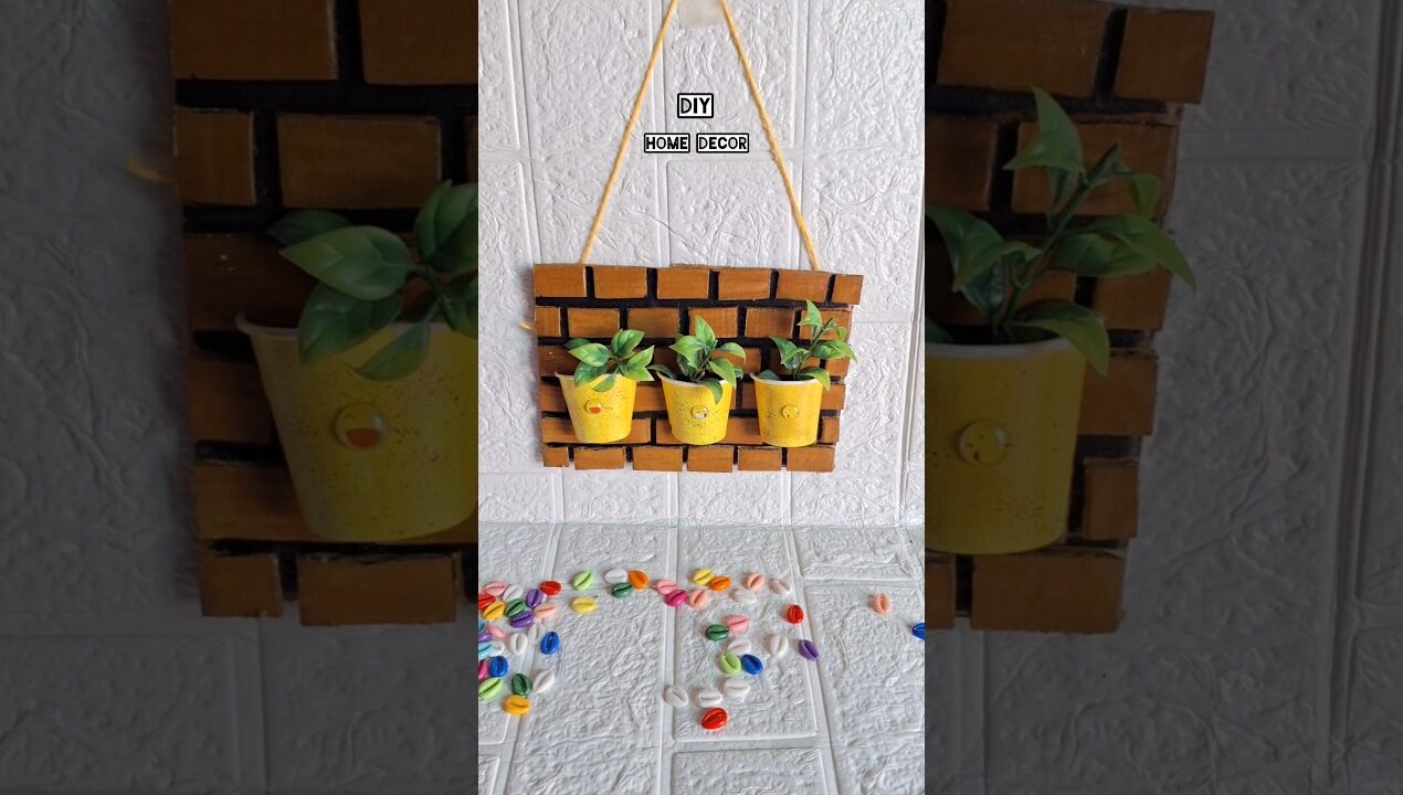 DIY Home decor ideas💡✨️ #shorts #diyhomedecor #viralshort #trendingshorts #diy #cardboardcraft #art