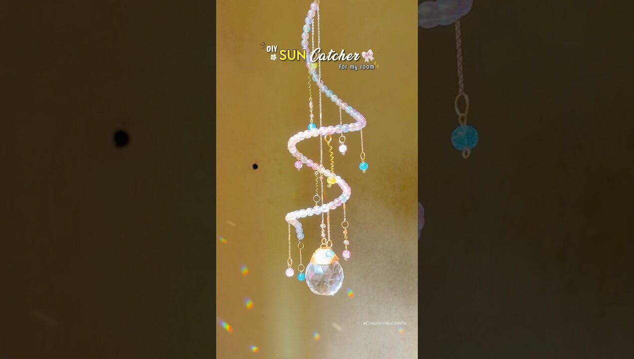 Omg😍this Sun Catcher fill My Room with light #roomdecor #homedecor #homedecorideas