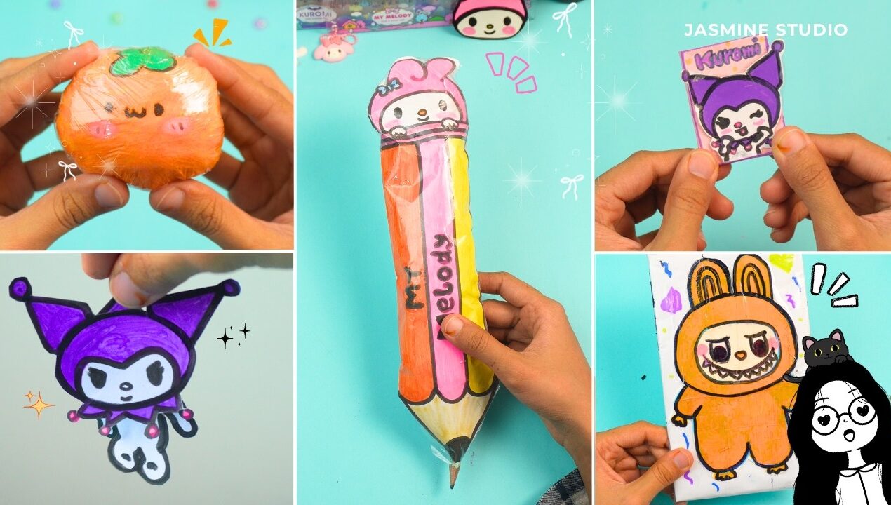 20+ DIY Crafts Compilation | Labubu crafts , Squishies, Slime recipes , Magic Ideas & more ! 💗