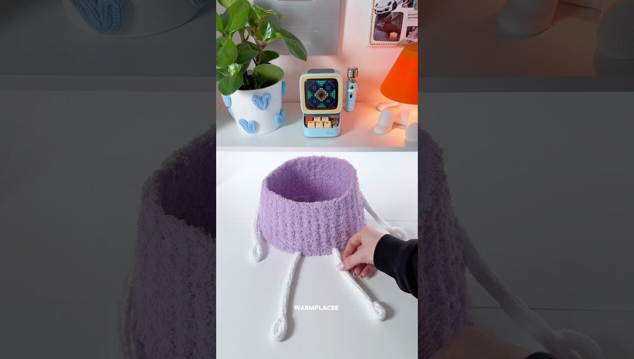 DIY fluffy desk organizer 🪄✨ | Under $5
