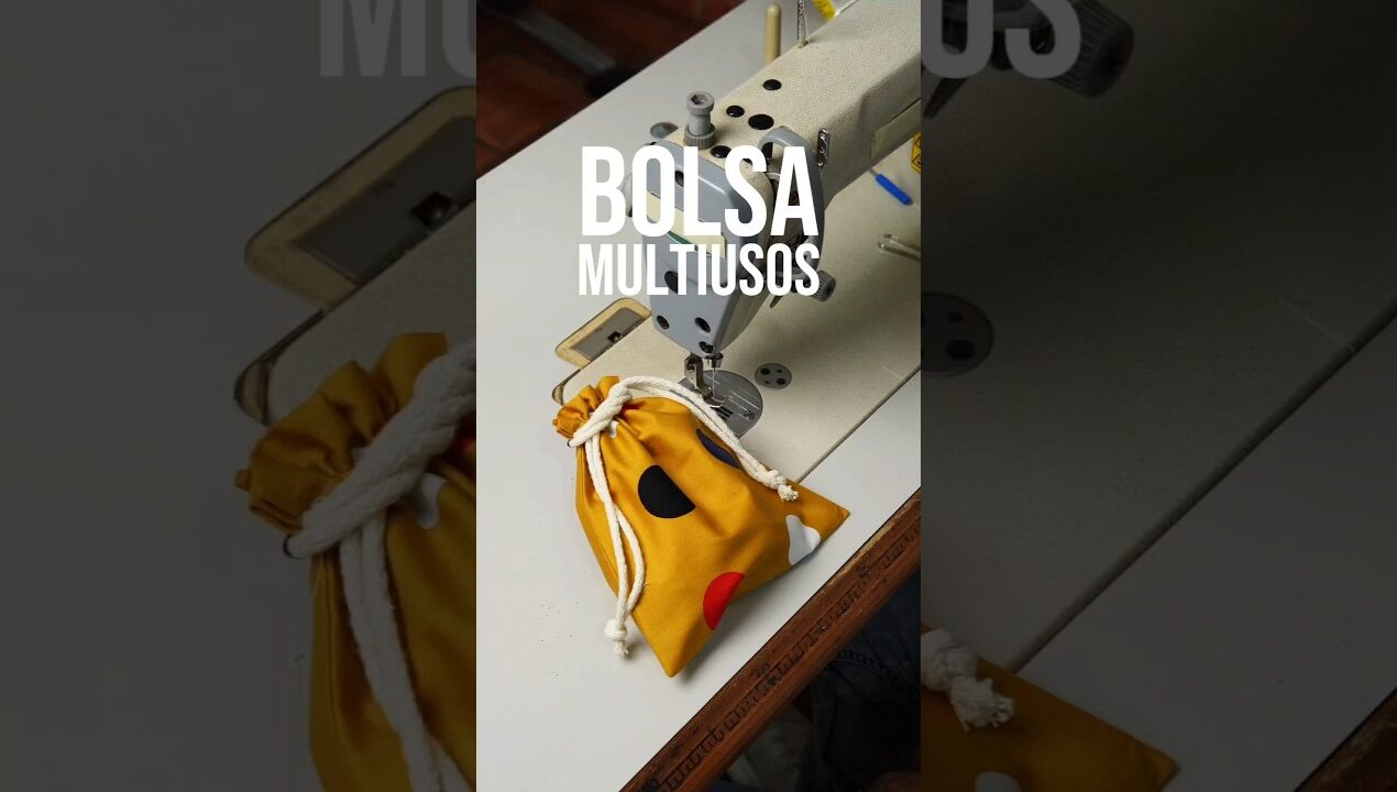 Bolsita Multiusos en minutos✂️​ #sewing #costura #diy