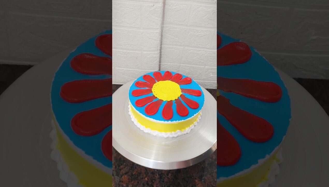 New cake recipe decoration ideas 💡#youtubeshorts #cakedesign #viralshort #amazingfac #youtubeshorts