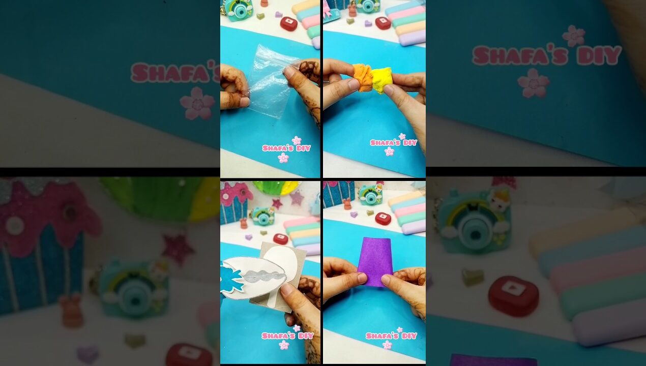 4 Cute and creative paper craft ideas 😜#shorts #diy #shafasdiy #viralreels #art #trending
