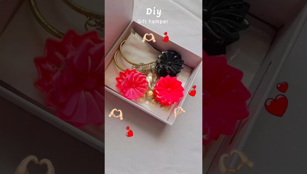Diy gift hamper 💕#shorts #gifthamper #handmade #craft #gift #diy #ideas #subscribe @JCrafts-diy