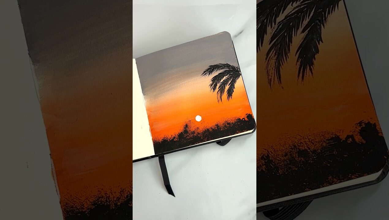 Easy painting ideas 😊 #shorts #ytshorts #art #viral #painting