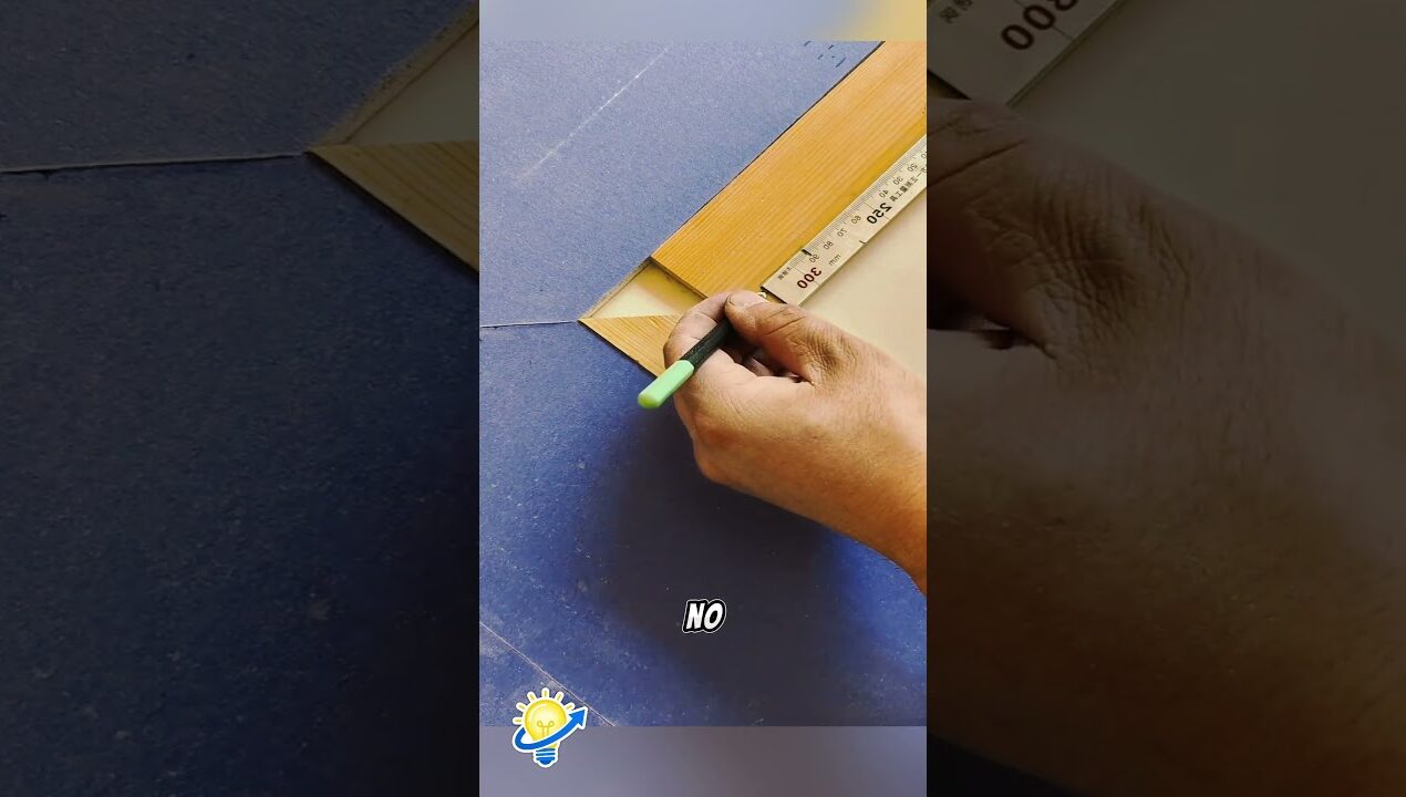 Cómo marcar encajes complejos fácilmente 📐 #diy #hazlofacil