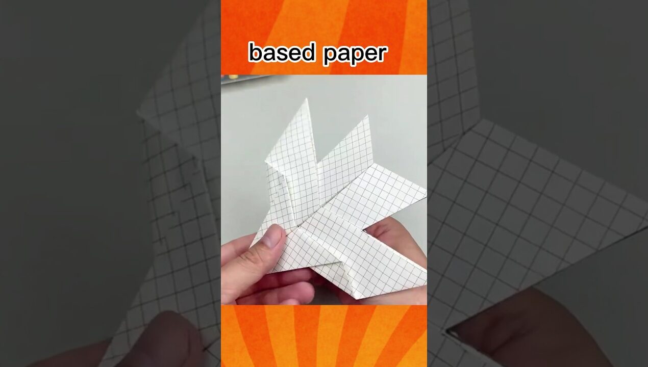 origami paper plane #diy #origami #shorts