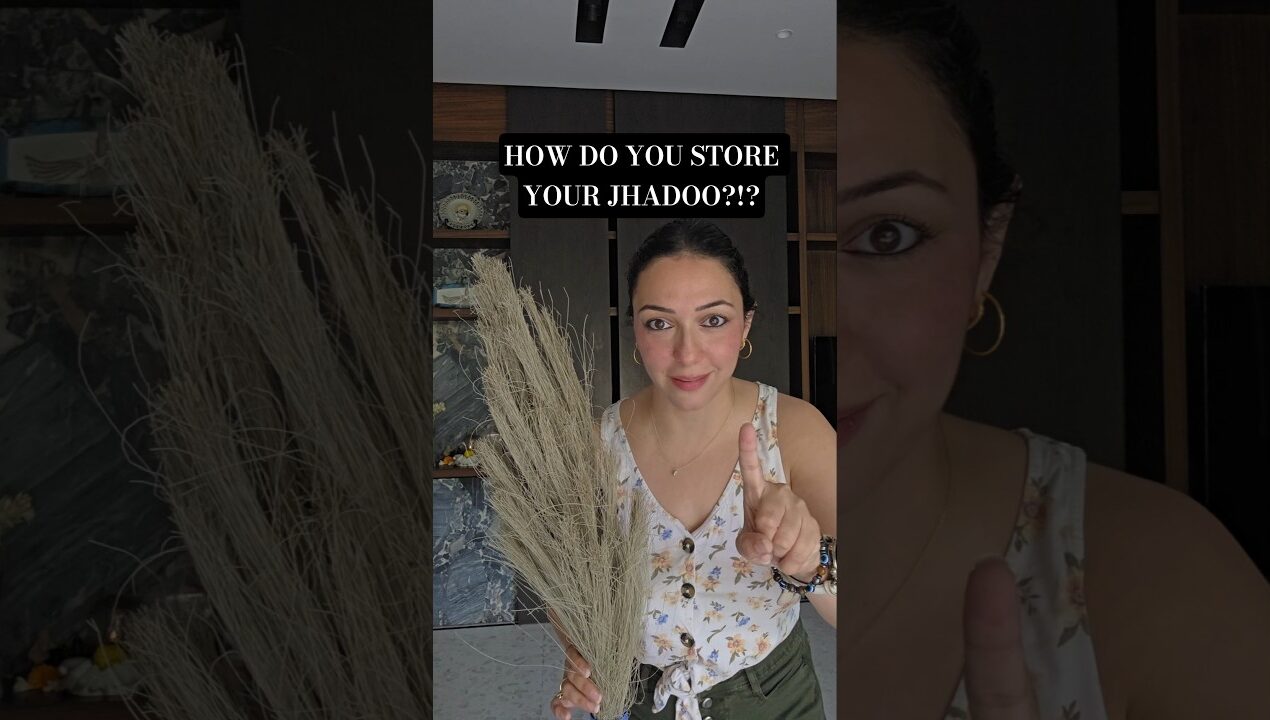 Easy diy to hang your broom or any other  item you may want to hang #diy #hacks #tidyhouse #tidyhome