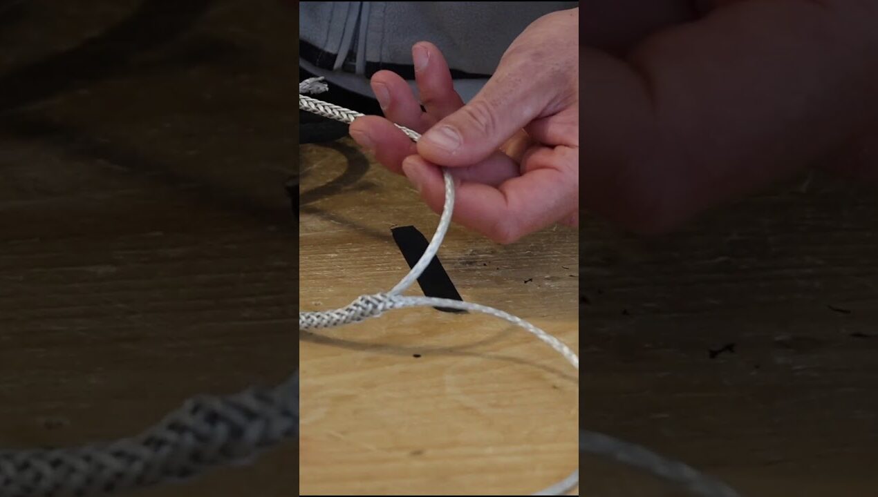 Tauwerkstatt #4: Coverloops & Dyneema-Laschings  #segeln #diy