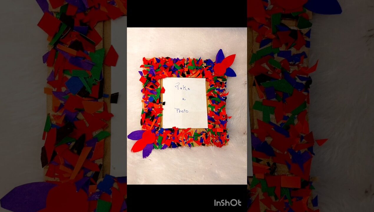 craft photo farme ideas #shortvideo #diy #youtubeshorts