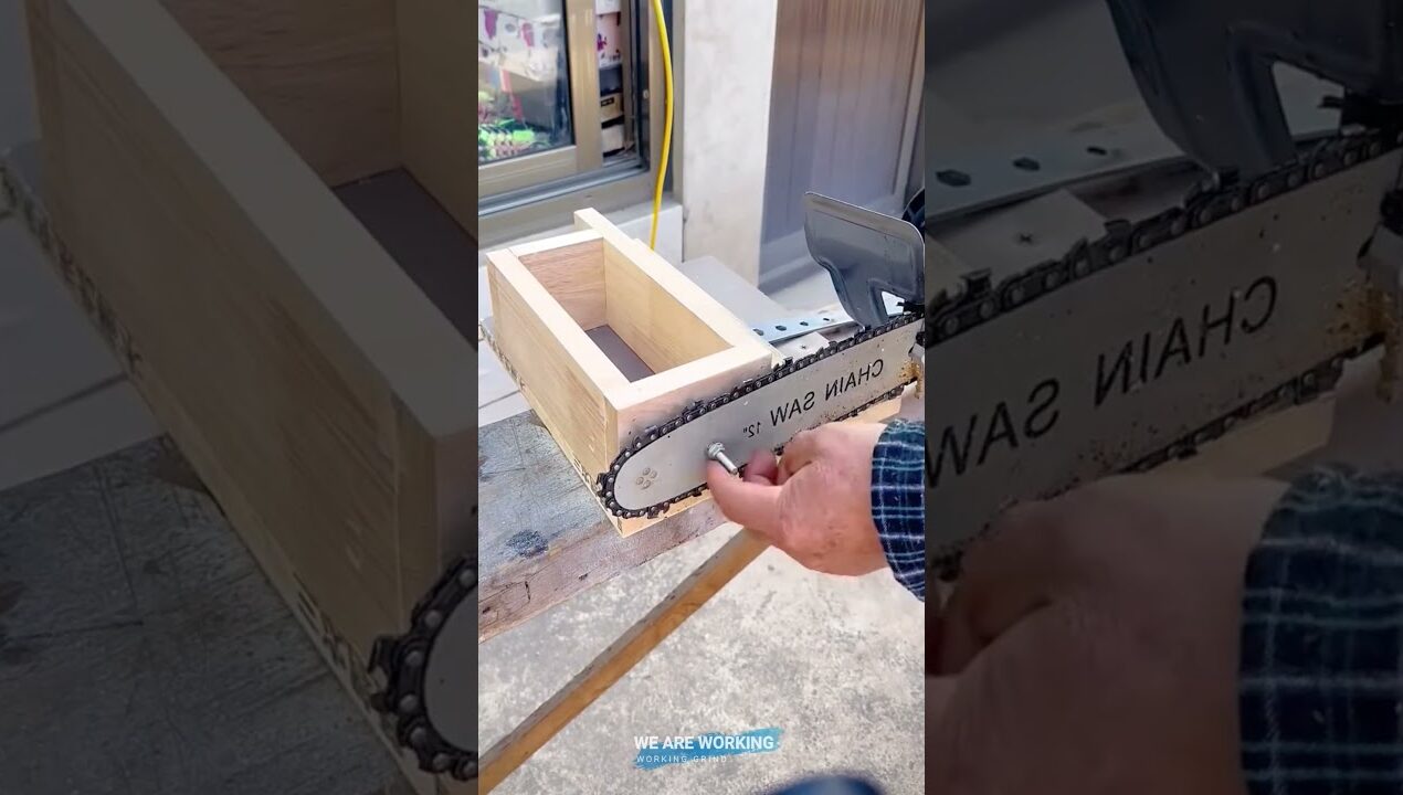 🔧 Stable Timber Cutting with a DIY Chainsaw Milling Jig
