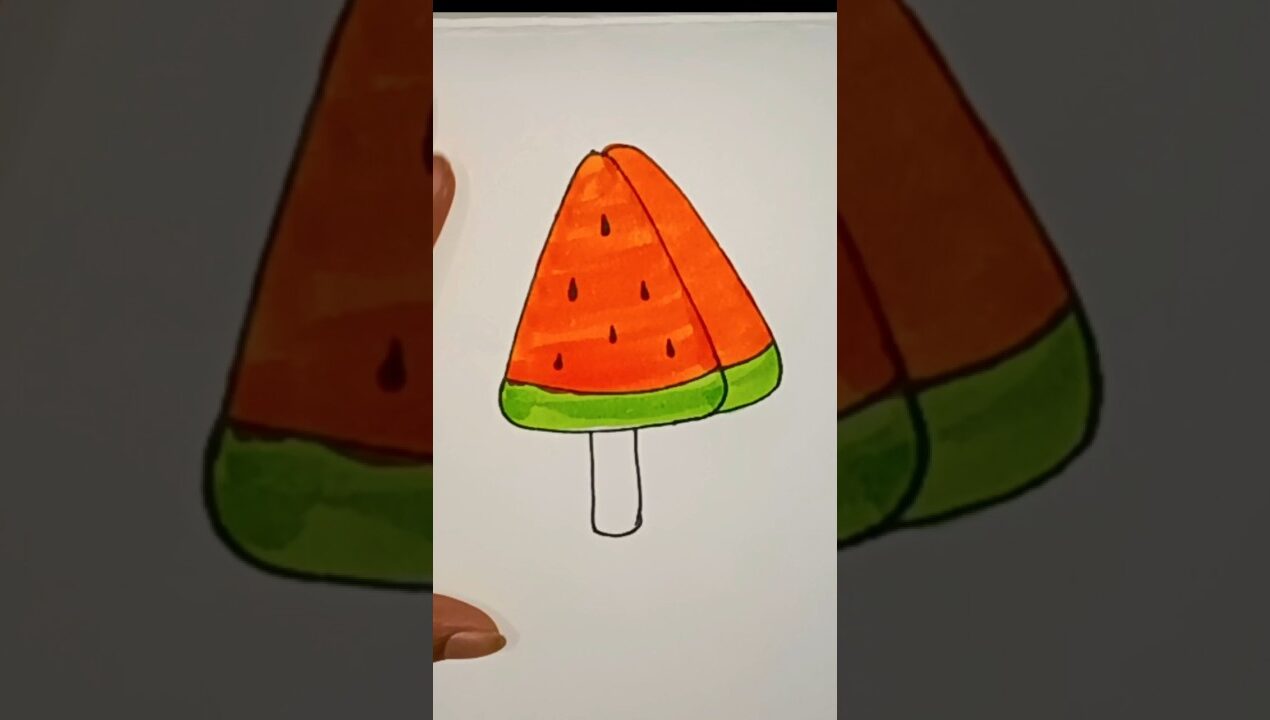 Easy ice cream 🍦 drawing ideas|paper icecream craft #shorts #trending #ytshorts #craft #viral #diy