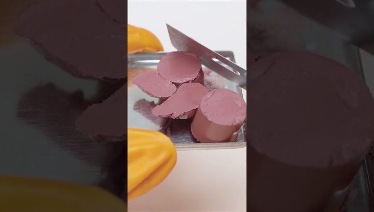 Estée Lauder Lipstick REPACKAGING ✨ Satisfying Makeup Repair ASMR #shorts #satisfying #DIY #lipstick