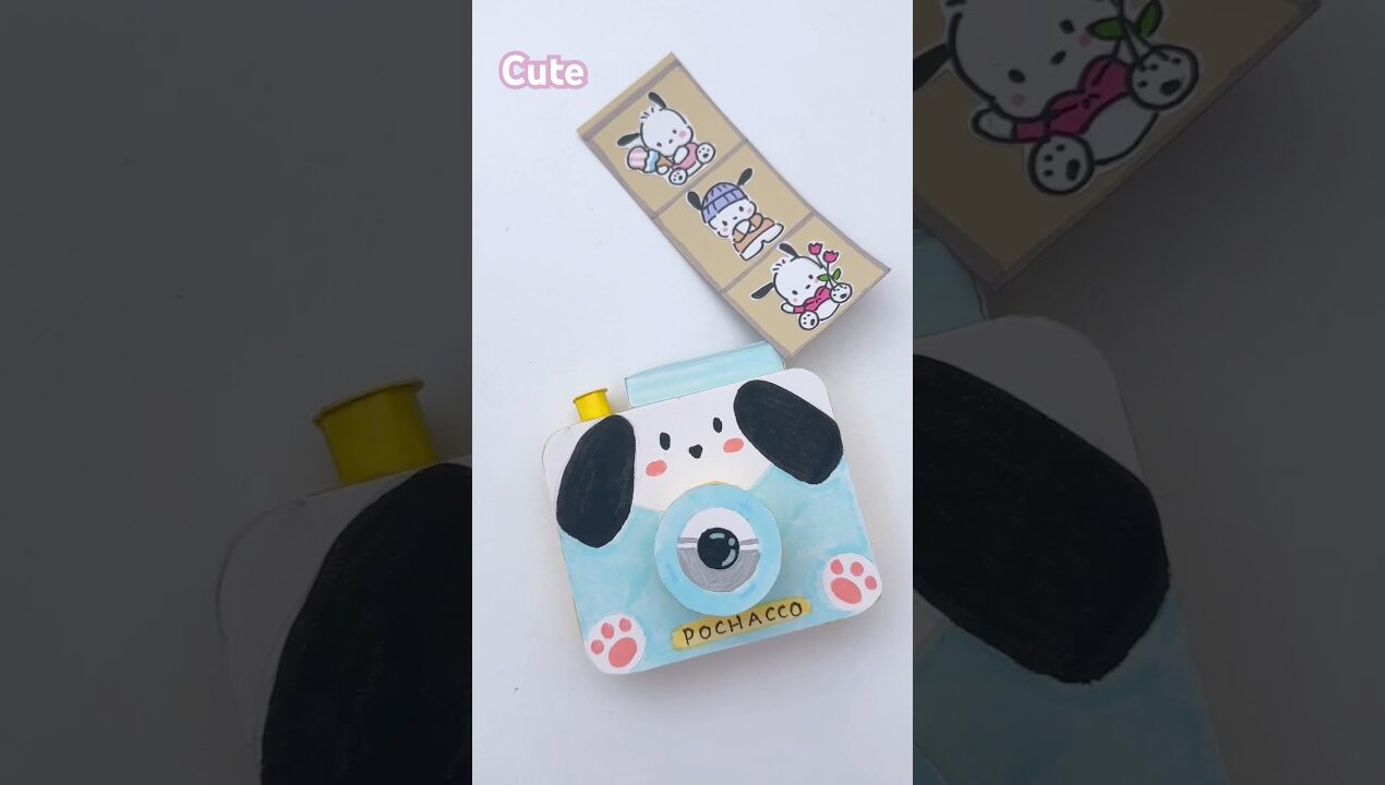 DIY Camera 📷 #shorts #art #craft #youtubeshorts #amazing #papercraft #artandcraft #mini