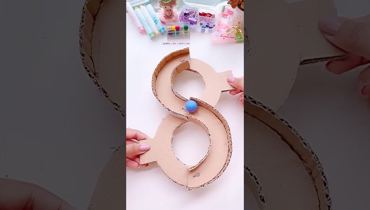 DIY Cardboard Toy ideas #shorts #art #youtubeshorts