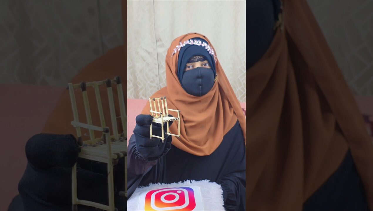 How to make chair using matchstick/ Matchstick craft ideas for kids #kidscraft #craftidea #support