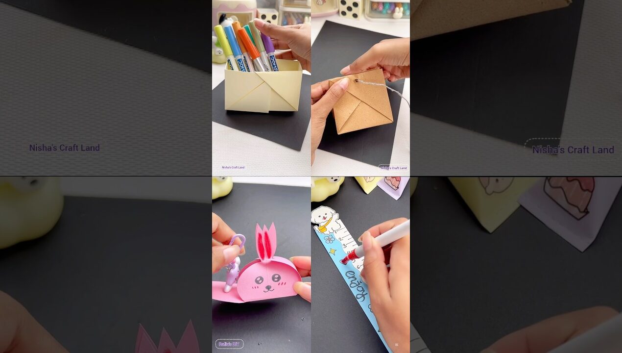 4 Creative craft ideas #diy #craft #diycraft #diyideas #art #shorts