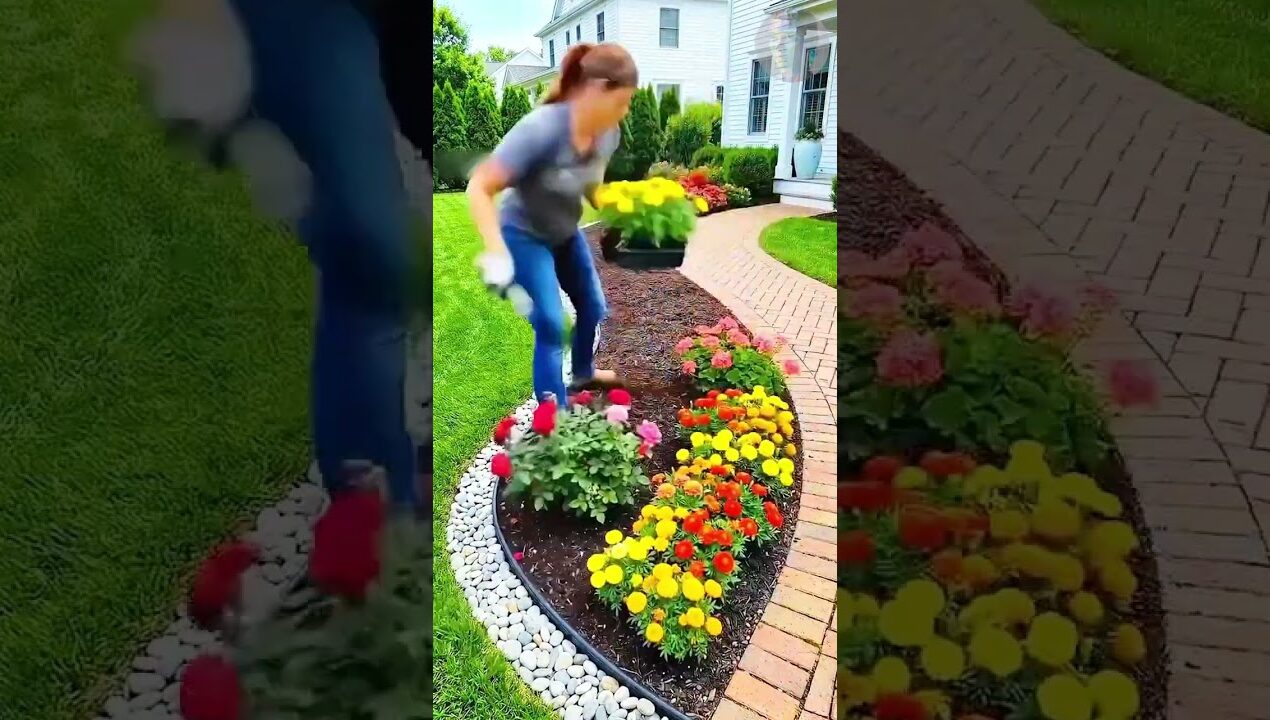These Landscaping Hacks Are Genius #gardening #diy #satisfying