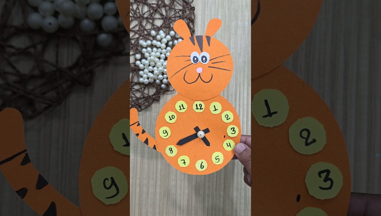 Cat paper sheet easy craft ideas for kids #shorts #ytshorts #viralvideo #trending #kids #cat #paper