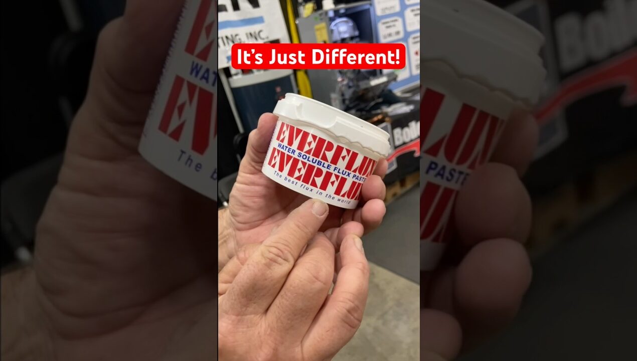 Last Flux You Will Ever Use! #plumbing #plumber  #diy