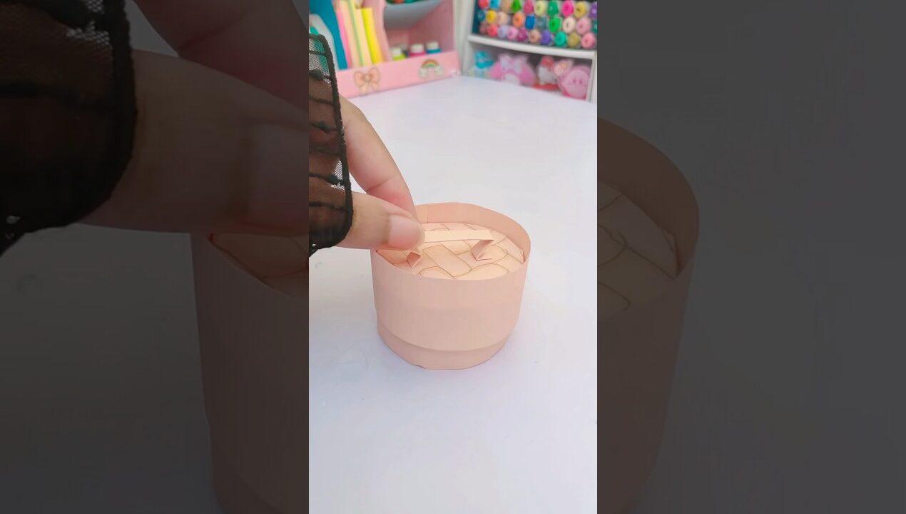 DIY Viral Dumpling Squishy 😍 #shorts #diy #craft #trending #youtubeshorts #papercraft #diyideas
