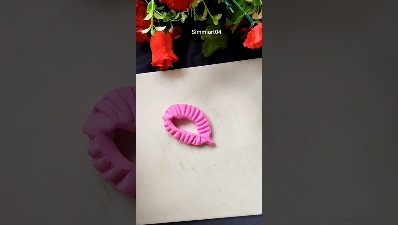 Clay Design Idea || Simple Clay Craft @simmiart04 #shorts #short #viral #viralvideo #art #diy