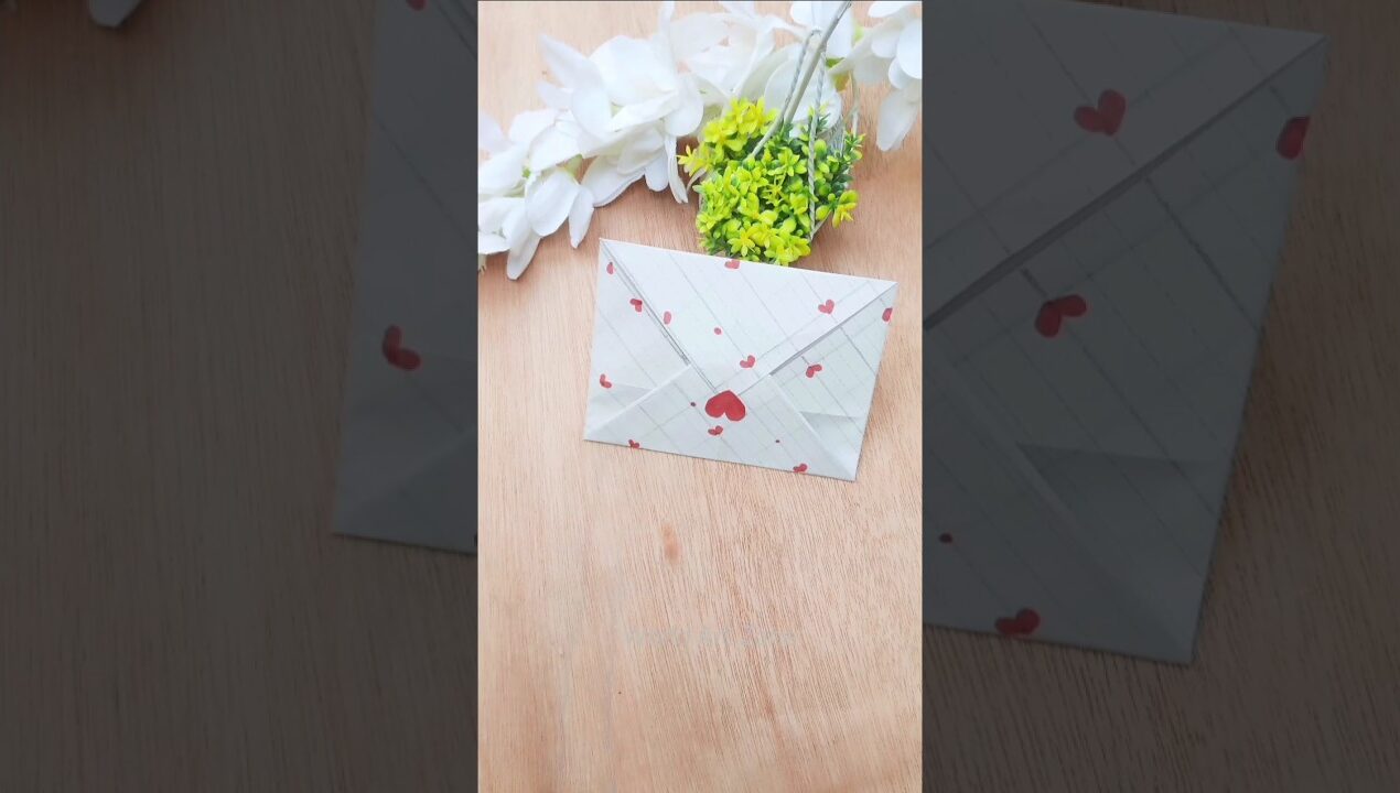 Diy Easy Envelope 💌 #diy #craft #shorts