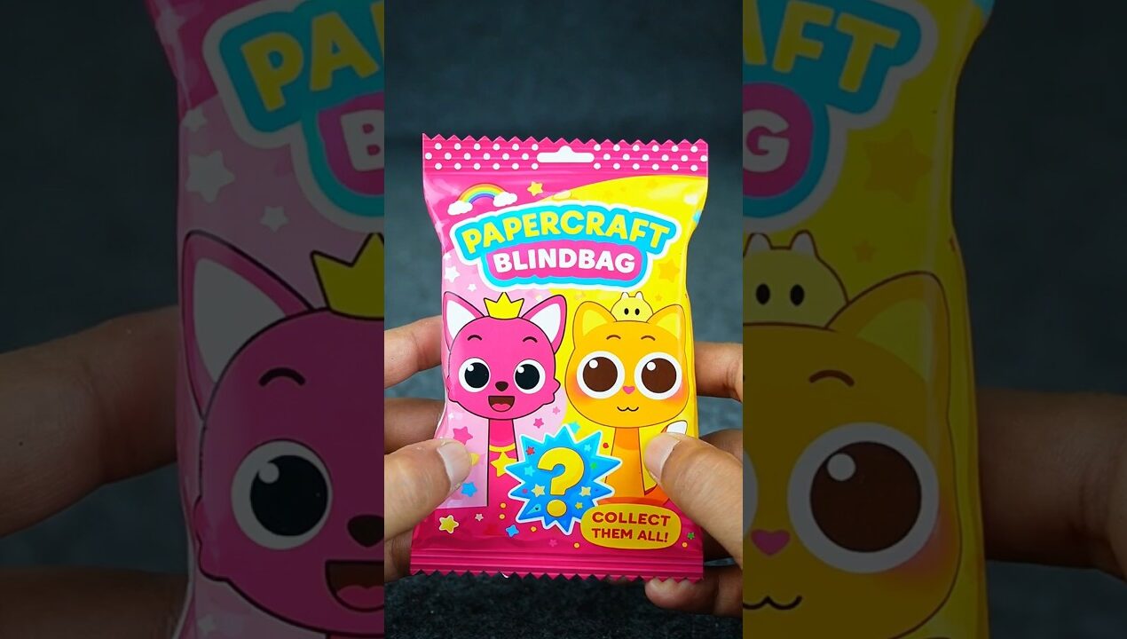 Pinkfong x Ninimo My Sprunki OC DIY Papercraft Candy Blindbag #diy #craft