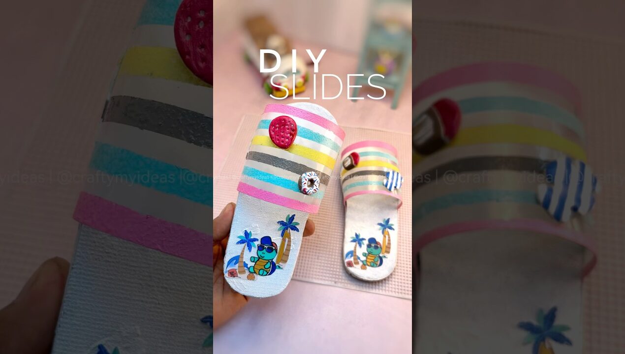 വള്ളിച്ചെരിപ്പ് FANS ഉണ്ടോ 🫣😁🤗@Craftymyideas #craft #diy #shorts