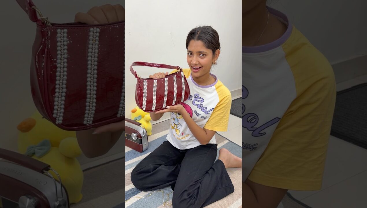 I Tried a Purse DIY🤩|#shorts #minivlog #DermDoc #PurpleSunscreen