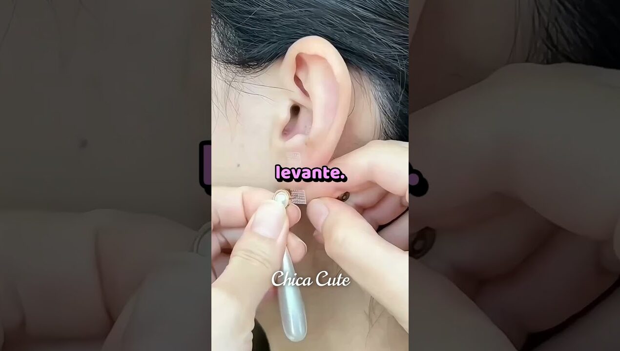 🔥💎 Aretes SIN Perforación 😱 #Shorts #DIY #FashionHack
