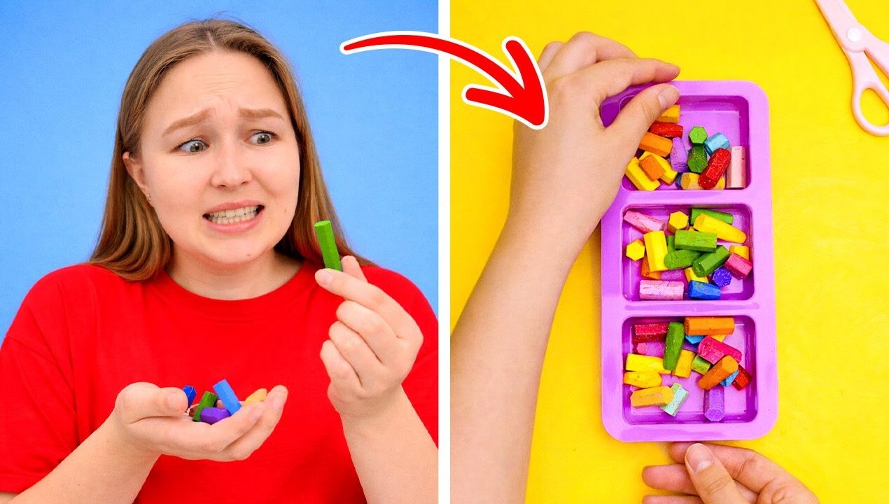 🌈 Crayon Color Fun And More Easy DIY Crafts for Kids! ✨🖍️