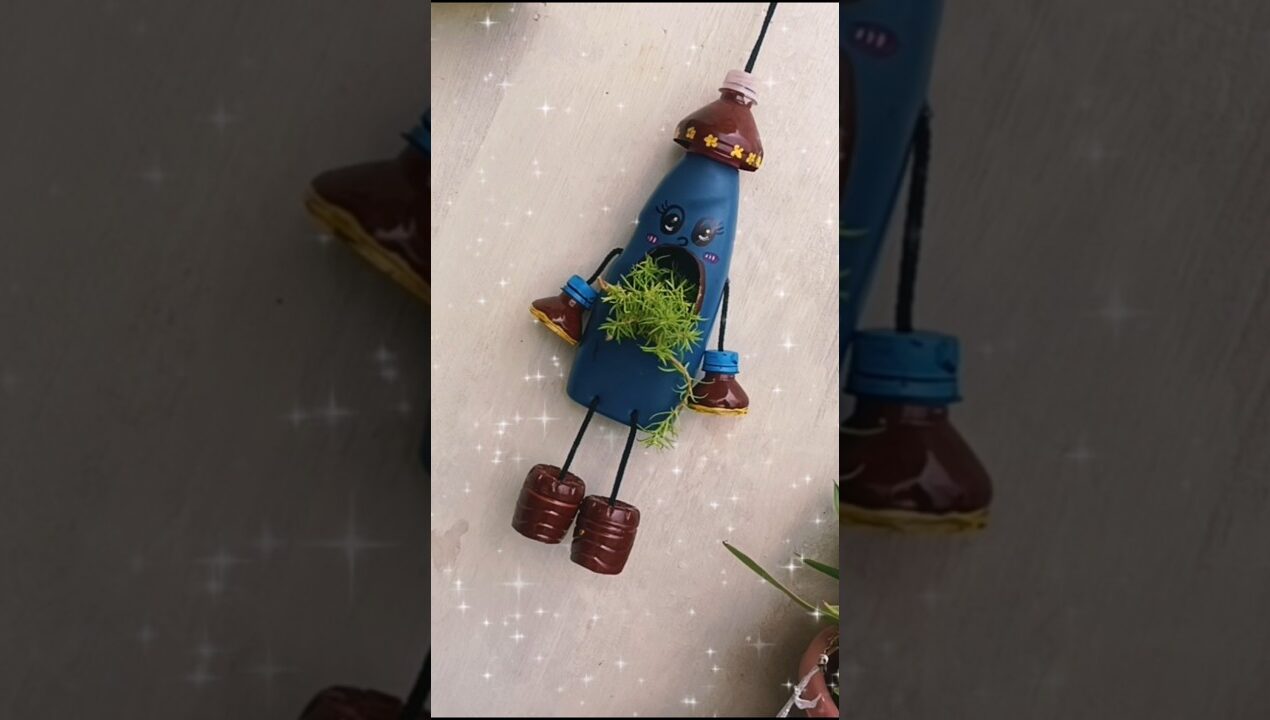 Diy ideas 💡|| Bottle craft ideas #diy #craft #shorts #youtubeshorts