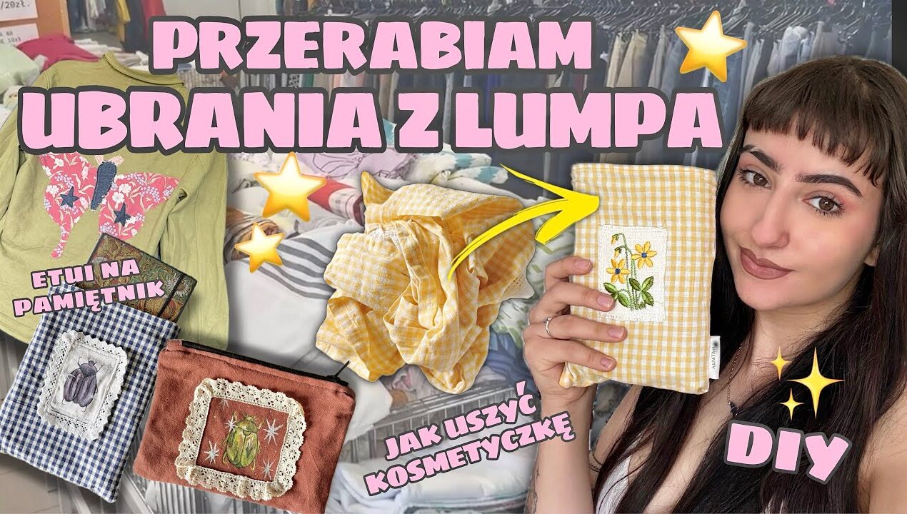 5 POMYSŁÓW NA DIY Z LUMPEKSU ⭐️ bez maszyny do szycia