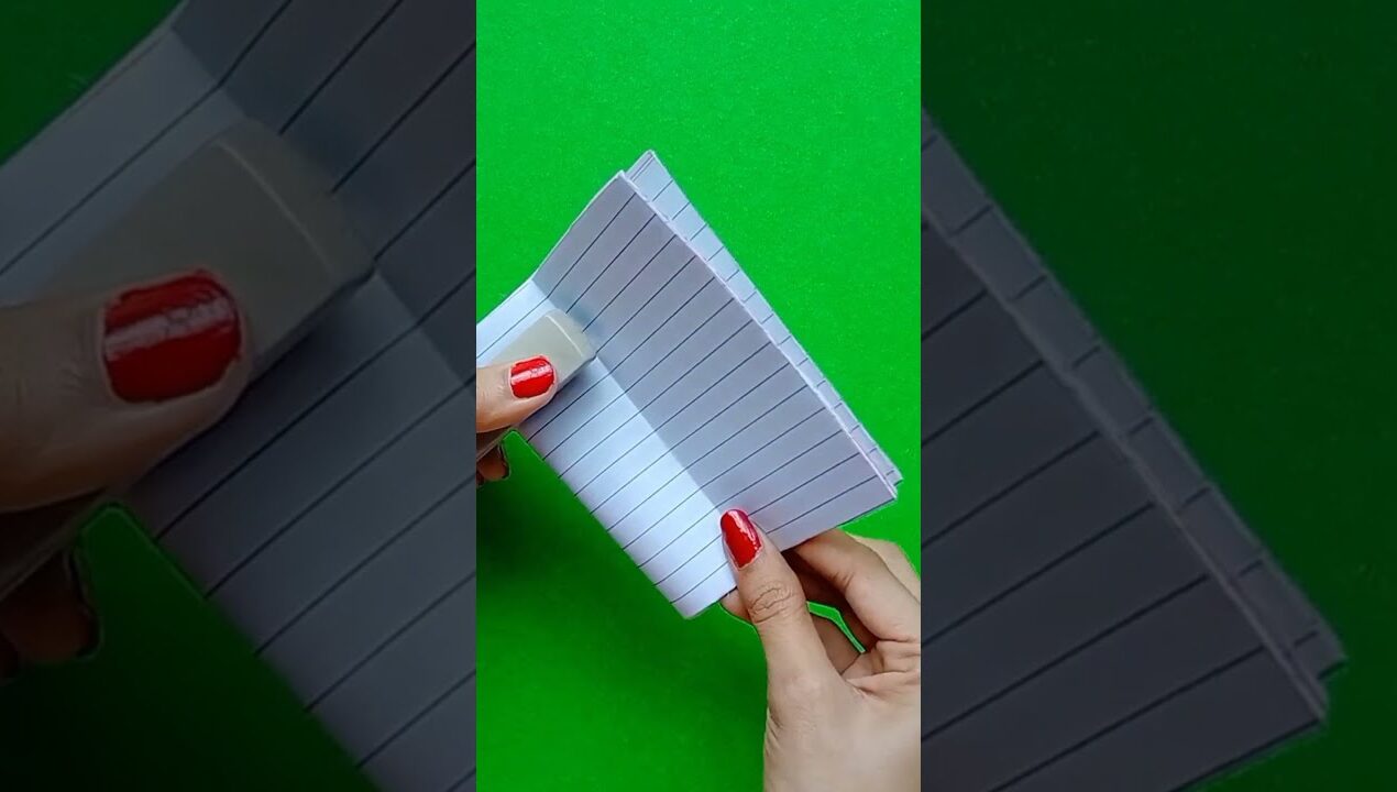 Notebook Diary/Notebook paper crafts/easy diy crafts/#shorts