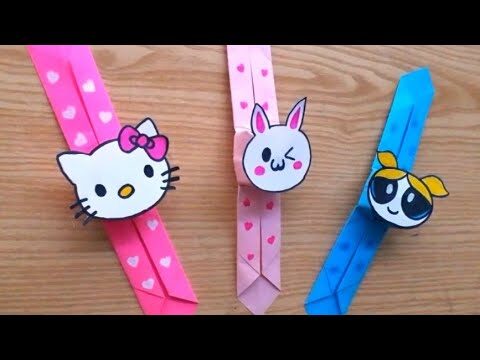 DIY Origami Watch | Origami Paper Watch | Paper Origami Crafts | Back To School Crafts | #shorts