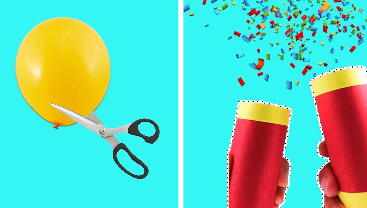 Party Popper DIY | Paper Crafts #Shorts
