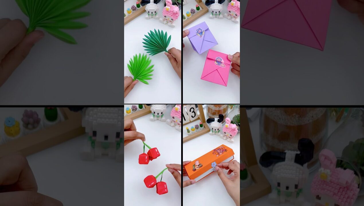 Easy paper crafts and cute gift ideas #diy #craft #gift #giftideas #art #artandcraft